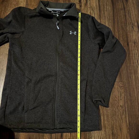 Under Armour Mens Storm Sweater Fleece zip up Small Cold Gear - Picture 7 of 8